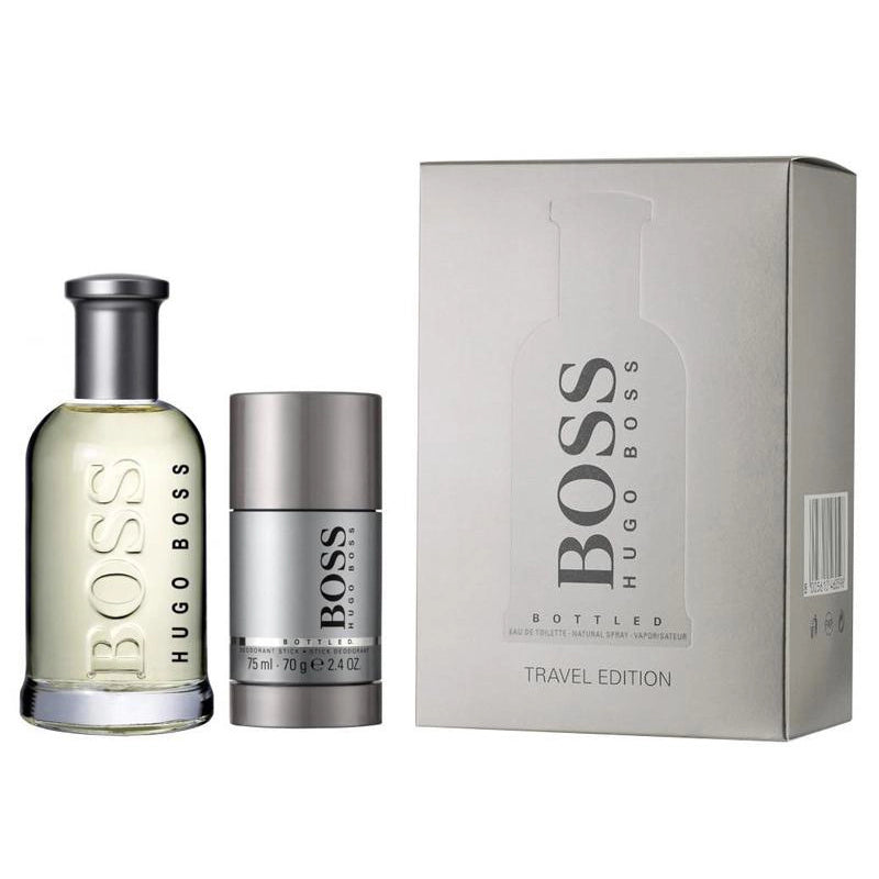 Hugo Boss Bottled Eau De Toilette 100ml Spray Travel Set