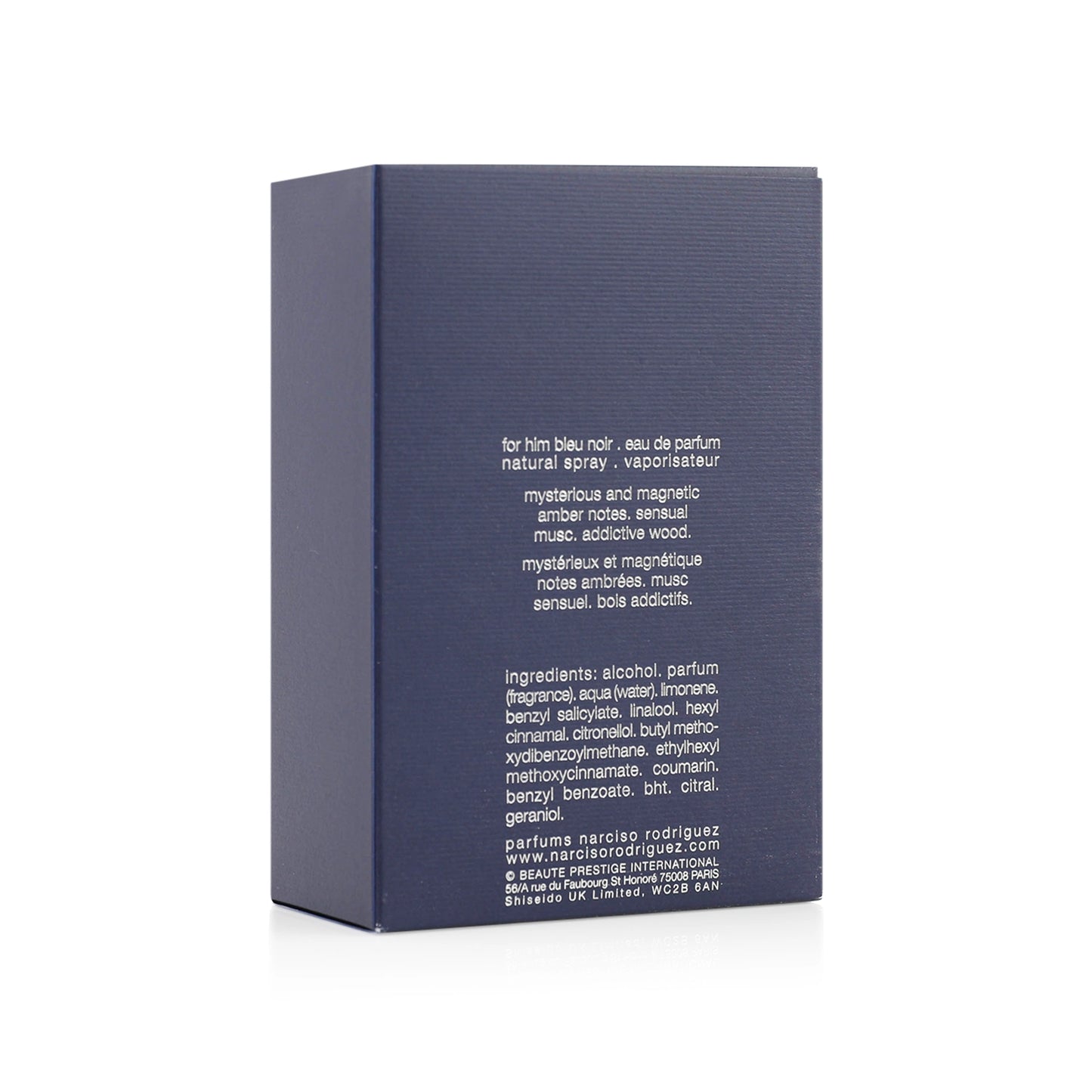 Narciso Rodriguez Bleu Noir For Him Eau de Parfum 100ml Spray