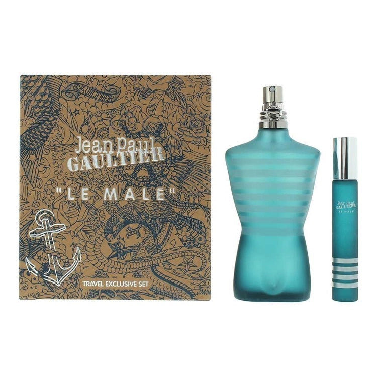Jean Paul Gaultier Le Male Eau de Toilette 125ml Spray + 20ml Set
