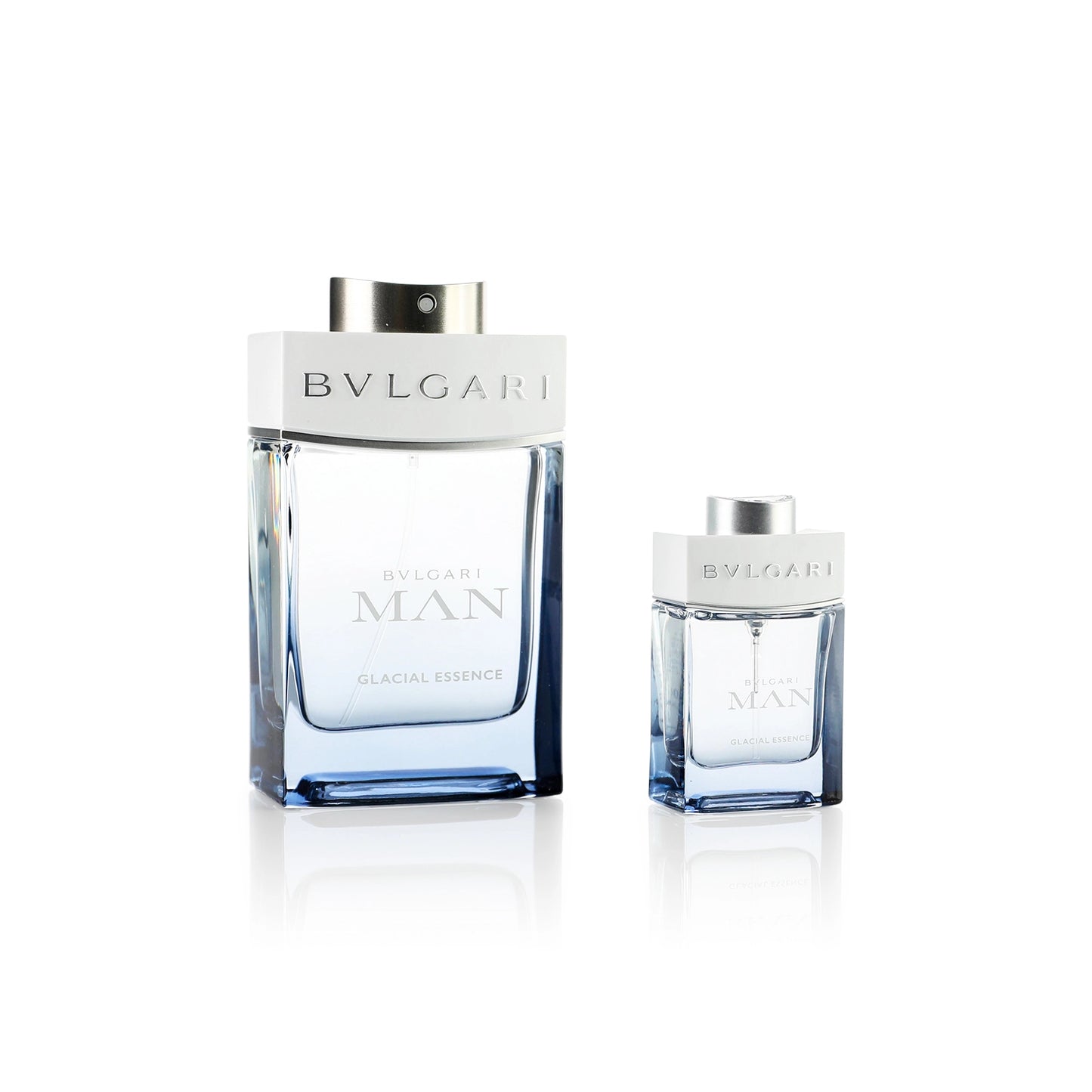 Bvlgari Man Glacial Essence Eau De Parfum 100ml Spray Set