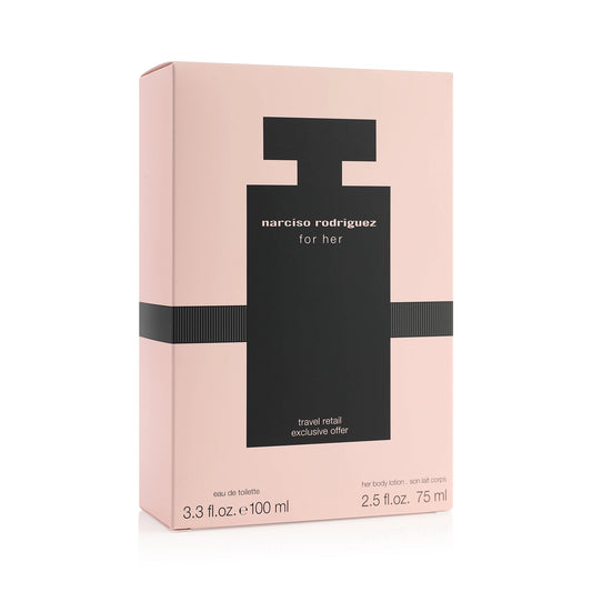 Narciso Rodriguez For Her Eau de Toilette 100ml Spray Set