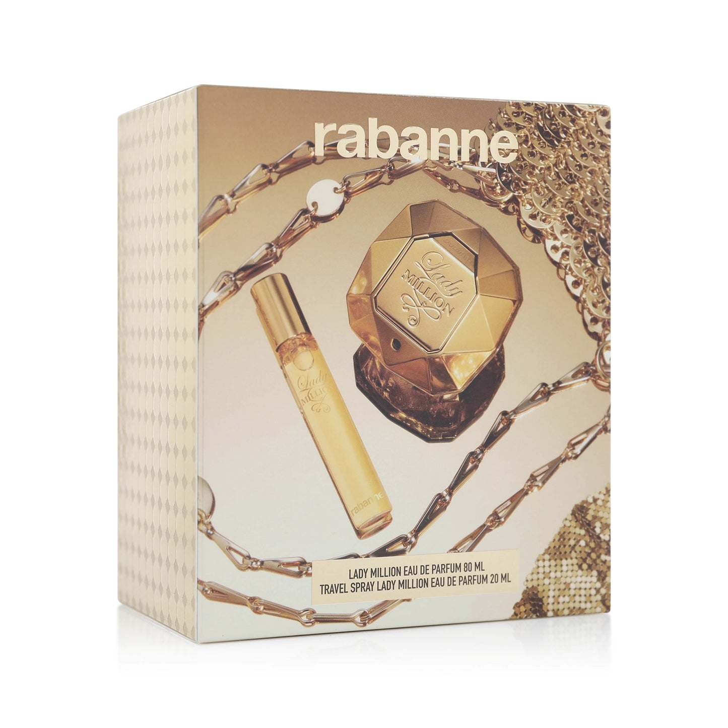 Paco Rabanne Lady Million Eau de Parfum 80ml + 20ml Spray Gift Set