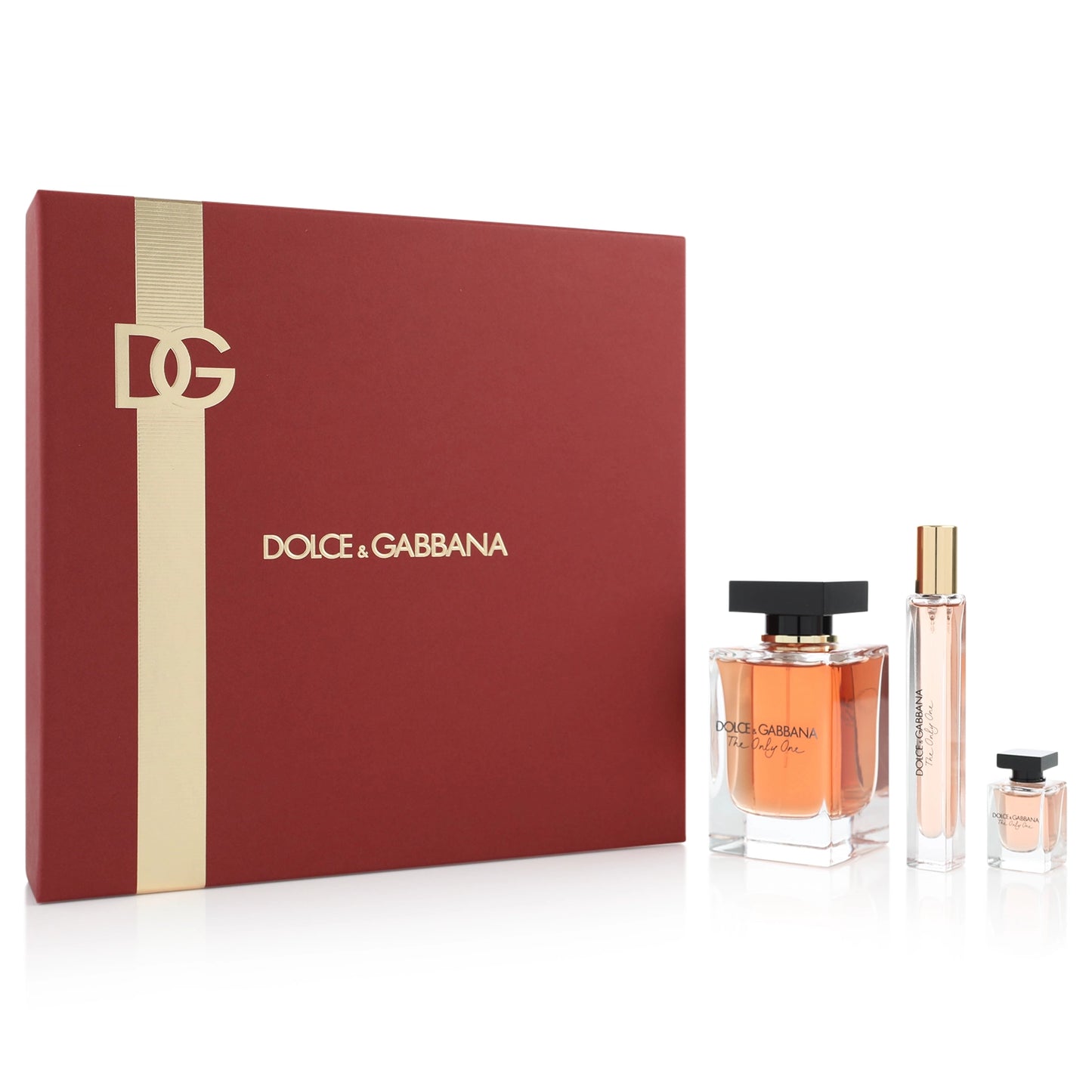 Dolce & Gabbana The Only One Eau De Parfum 100ml Spray + 10ml + 5ml Gift Set